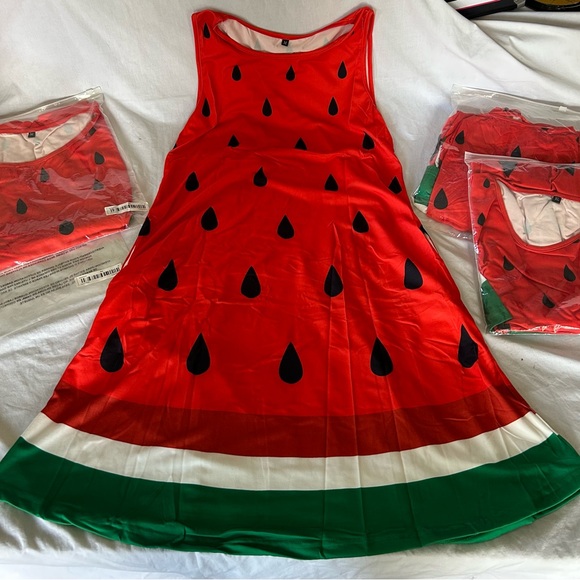 Other - Women’s Watermelon Costume Dress, Size Medium